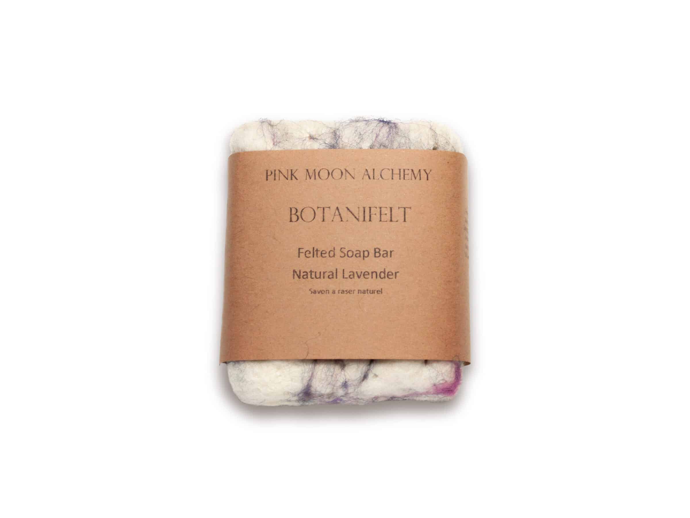 Pink Moon Alchemy BotaniFelt - Natural Felted Soap
