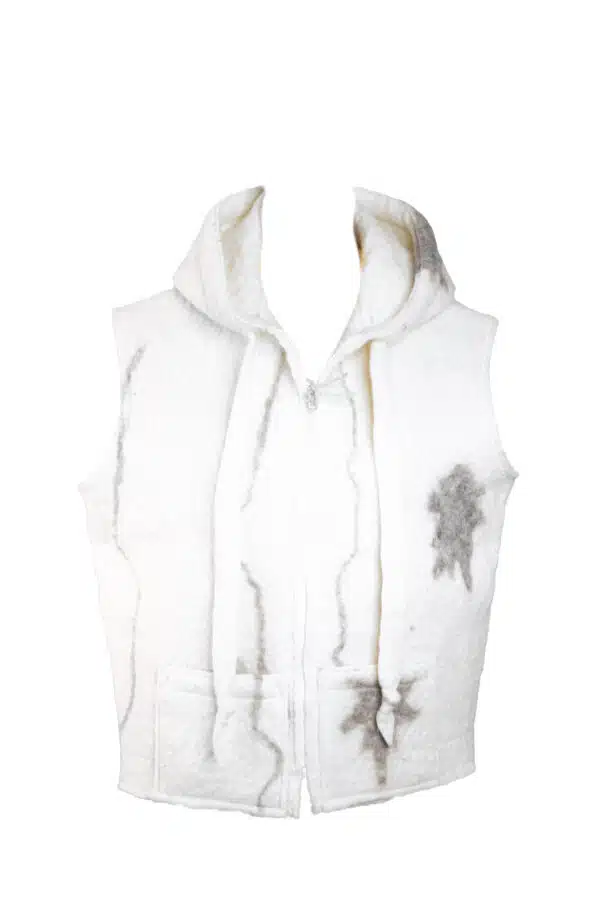 Vest Purewool White Cwm 5139 Edit