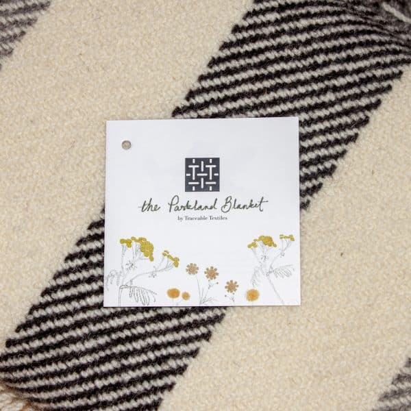 Traceable Textiles Parkland 100% Alberta Wool Handwoven Blankets