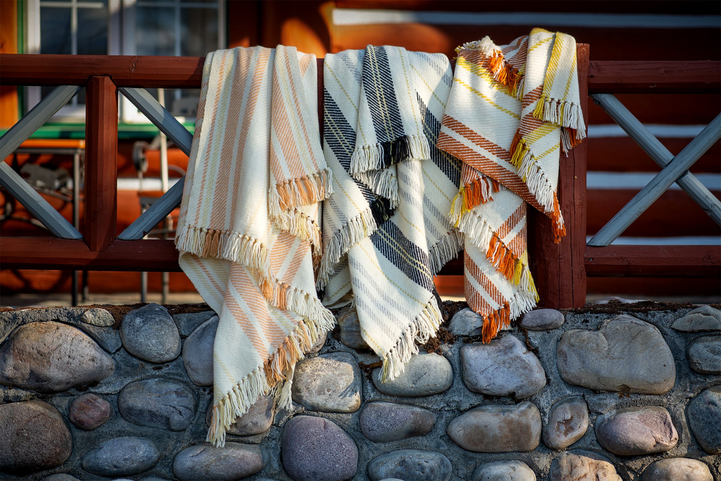 Traceable Textiles Parkland 100% Alberta Wool Handwoven Blankets - Image 3