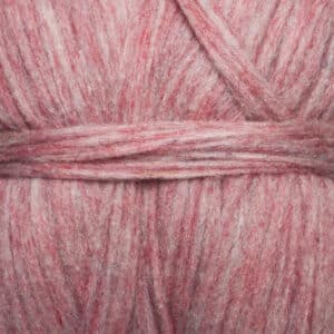 Prairie Wool Bulky 6-Strand 100% Wool - #16H9 Peppermint Pink Heather
