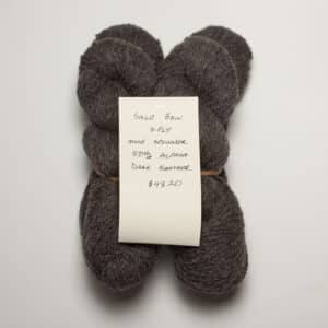 SALE Mule Spinner 2-Ply 50% Alpaca / 50% Wool - Dark Heather