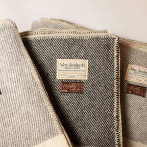 CWM x MacAuslands - 100% Wool Machine Woven Blanket