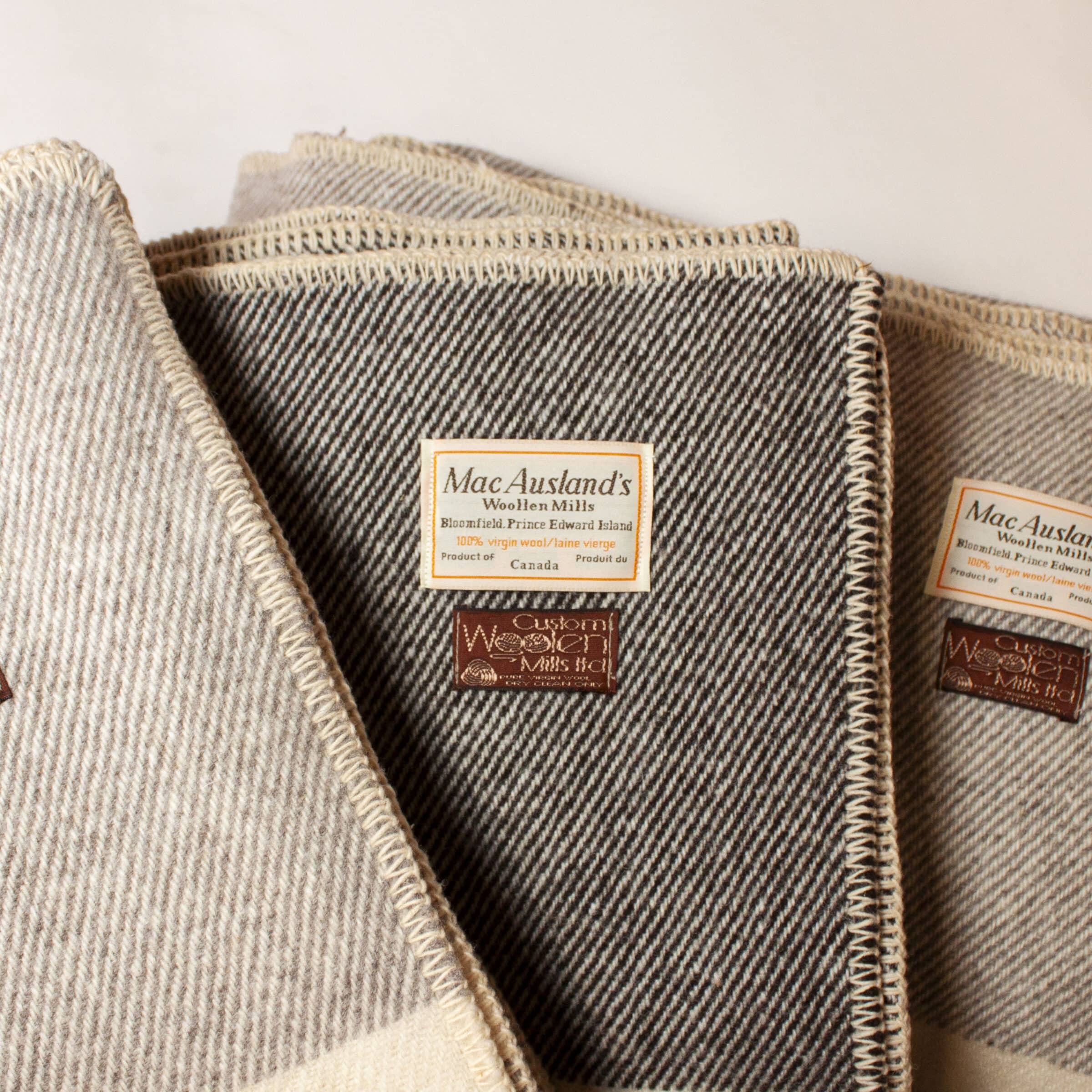 CWM x MacAuslands - 100% Wool Woven Blanket